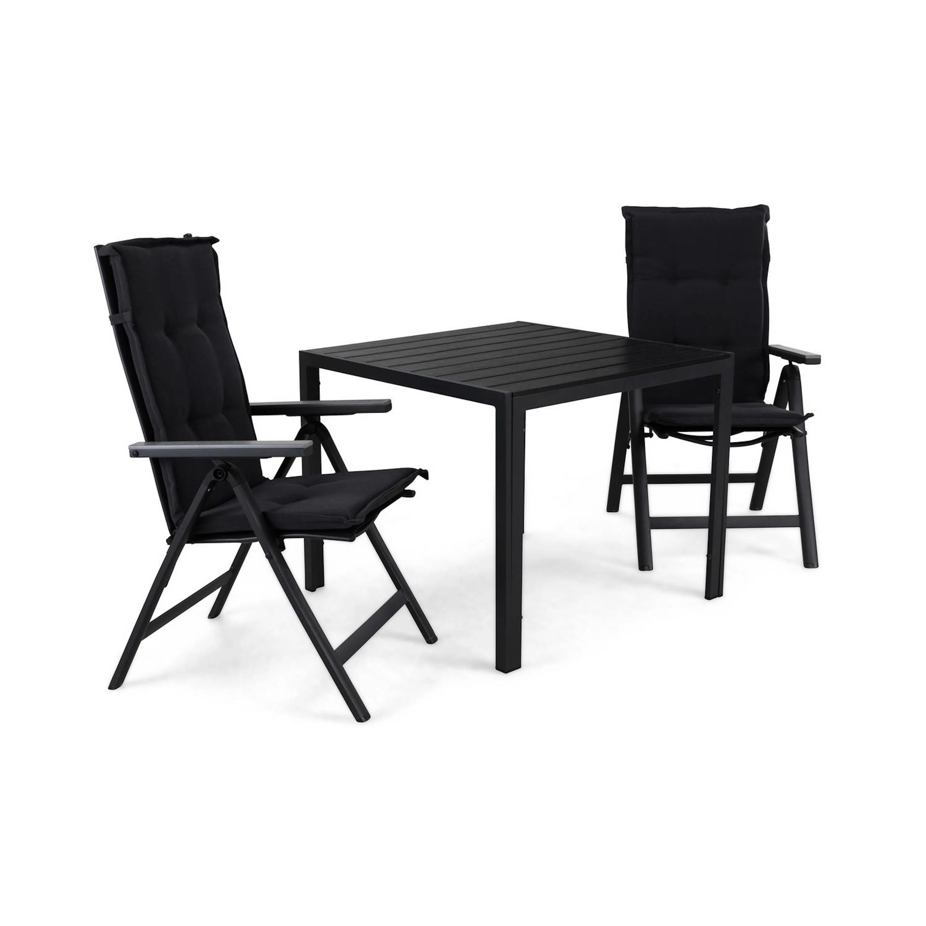 Matgrupp Comfort Garden Tunis Matgrupp Utomhus 90 med 2 Monaco Positionsstol m Dyna