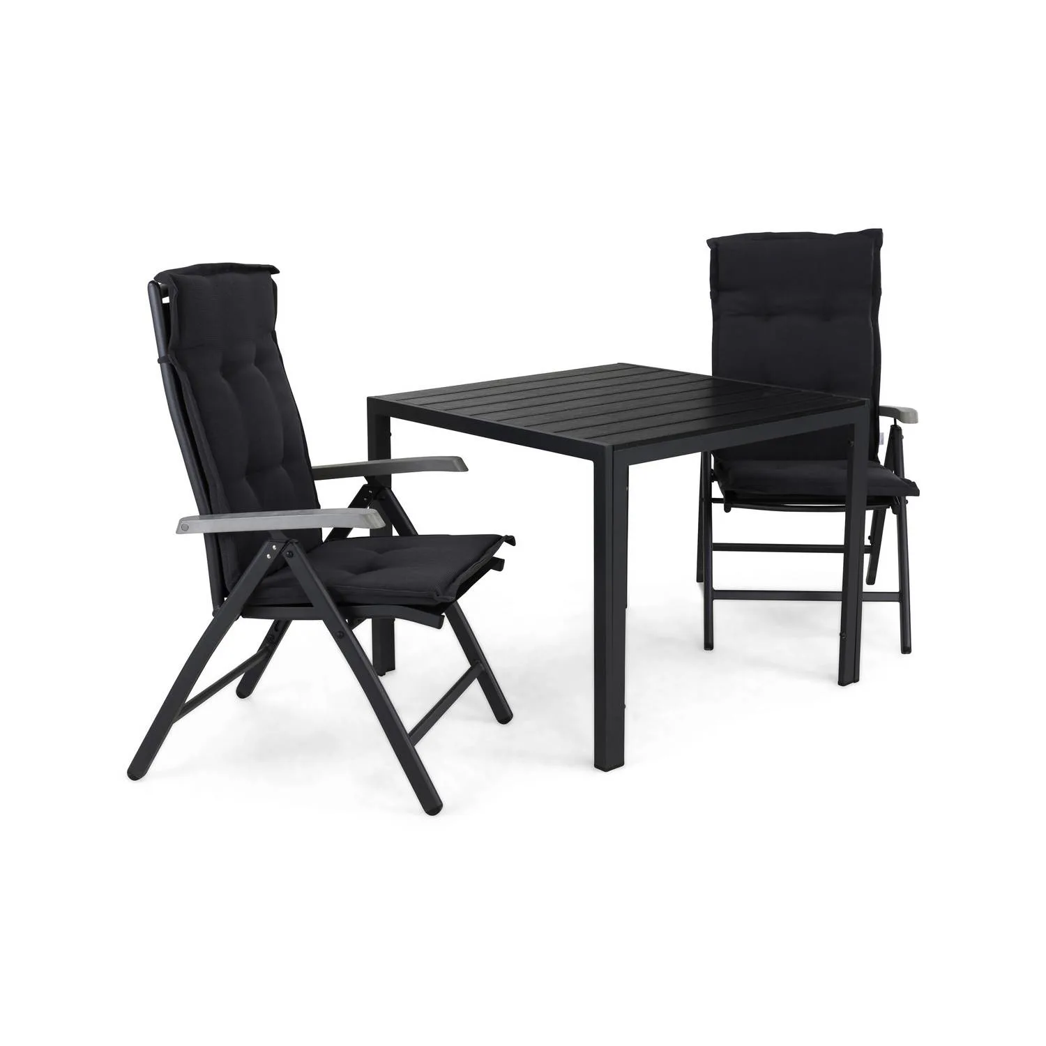 Matgrupp Comfort Garden Tunis Matgrupp Utomhus 90 med 2 Monaco Lyx Positionsstol m Dyna