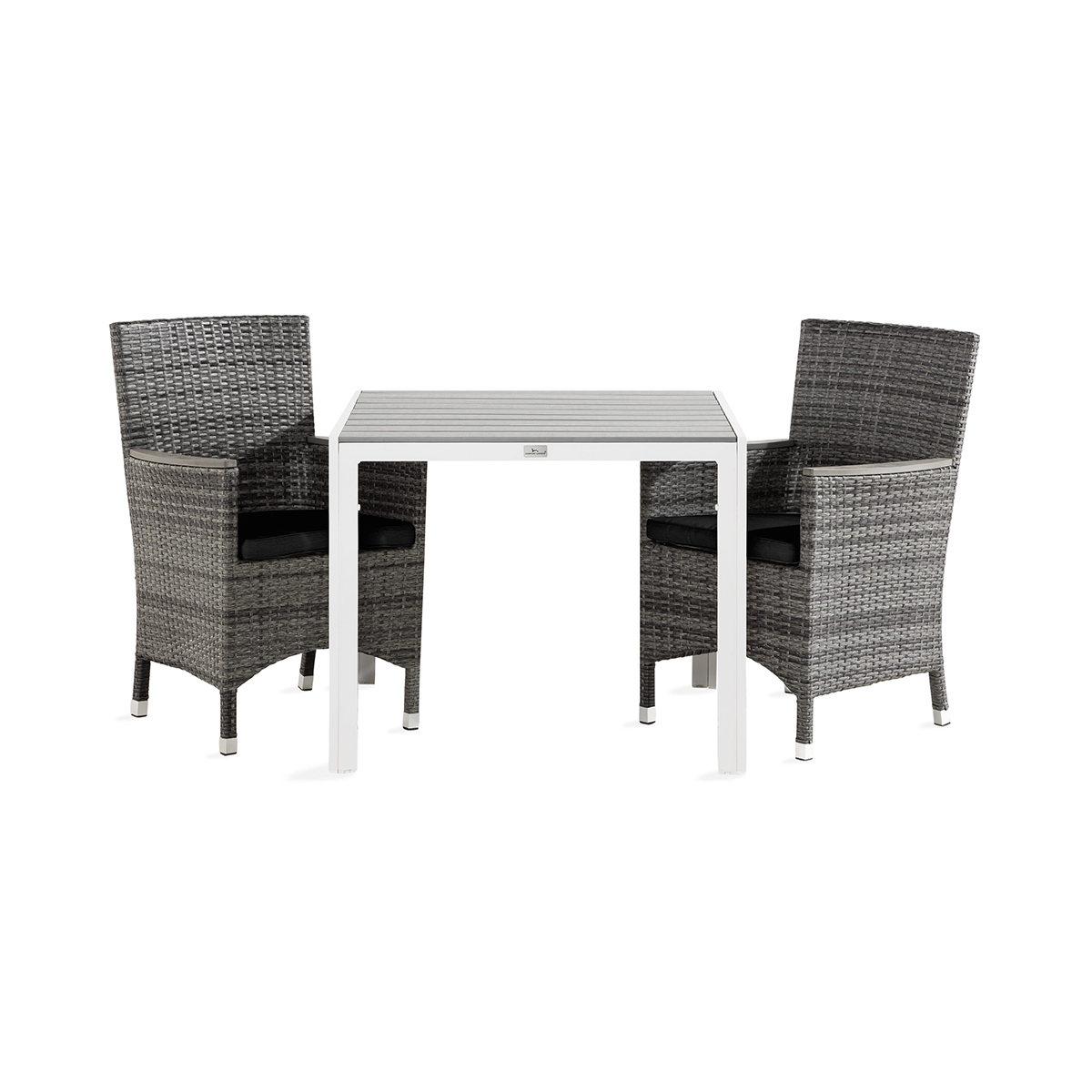 Trädgårdsgrupp Comfort Garden Tunis Matgrupp Utomhus 90 + 2 Thor Fåtölj Lyx m Armstöd m Dyna