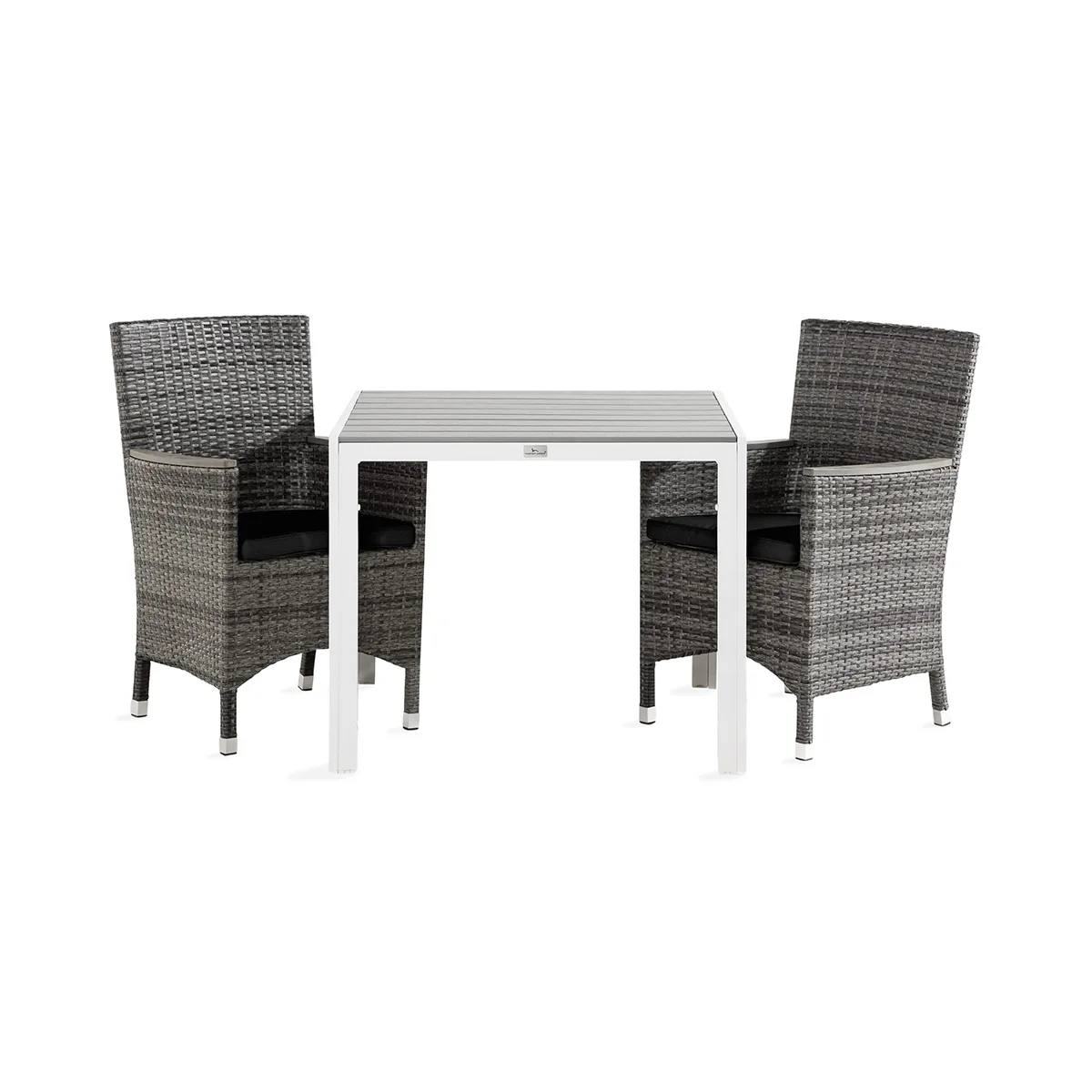 Trädgårdsgrupp Comfort Garden Tunis Matgrupp Utomhus 90 + 2 Thor Fåtölj Lyx m Armstöd m Dyna