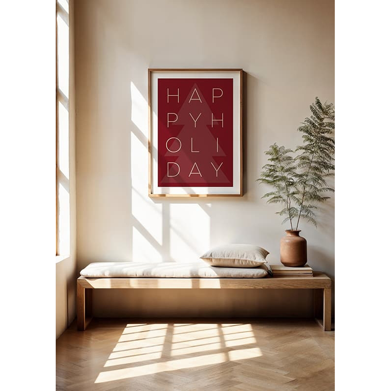 Poster Gallerix Happy Holiday