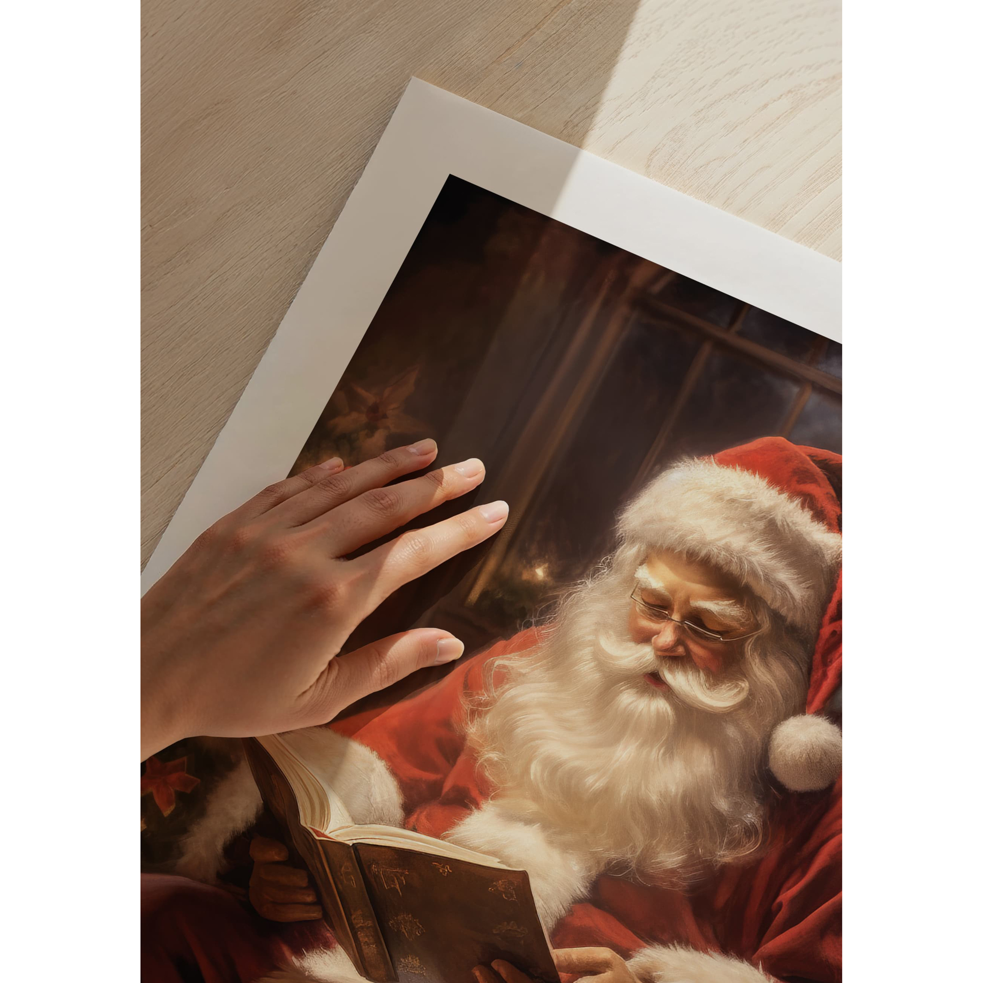 Poster Gallerix Santa Claus Reading