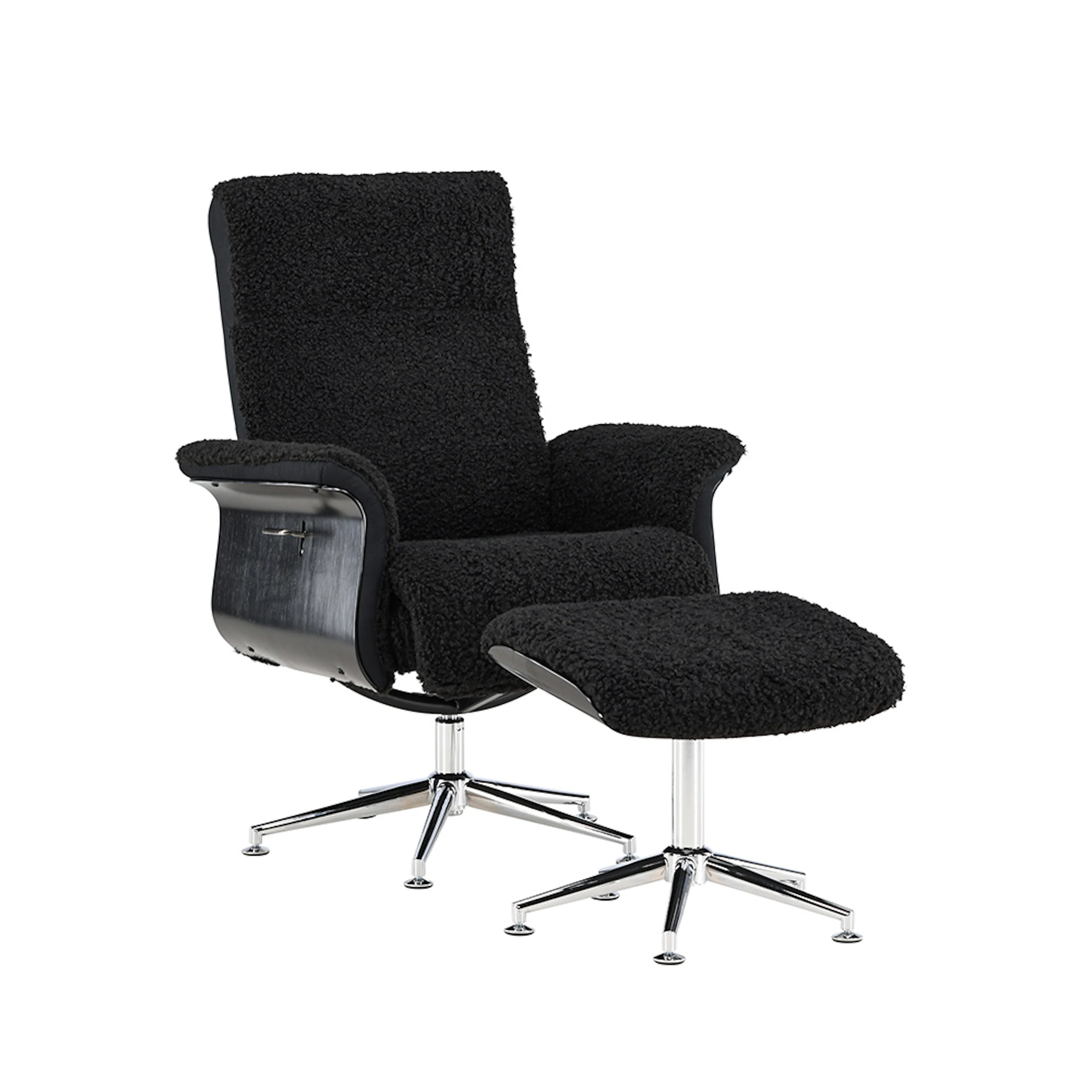 Loungefåtölj Venture Home Hagön med Fotpall