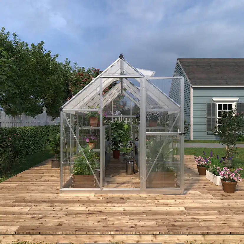 Växthus Gardeney Crystal 4,4 m²