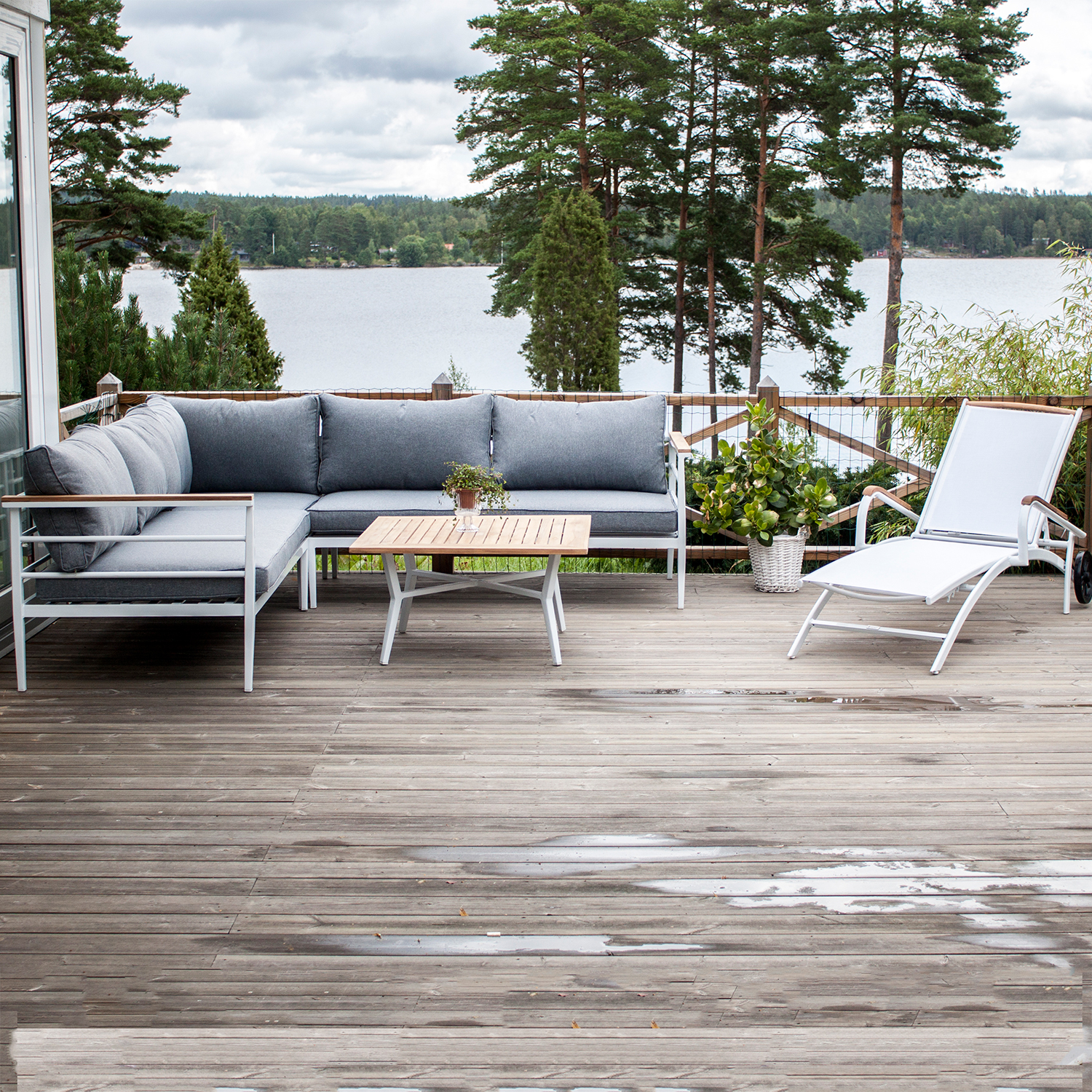 Hörnsoffa Venture Home Mexico Utomhus