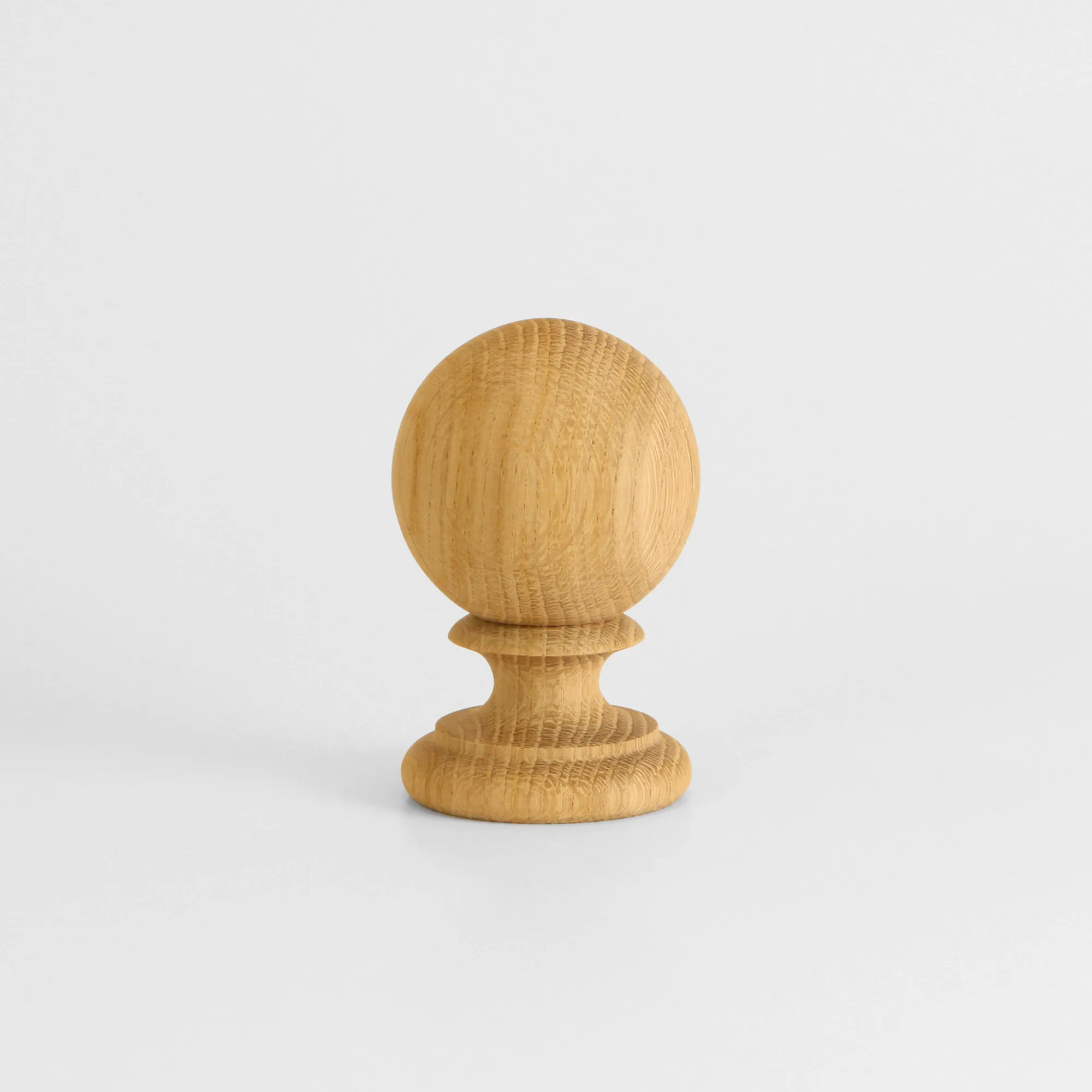 Ändknopp Herrljunga Ledstångsfabrik Svarvad K9 Ek