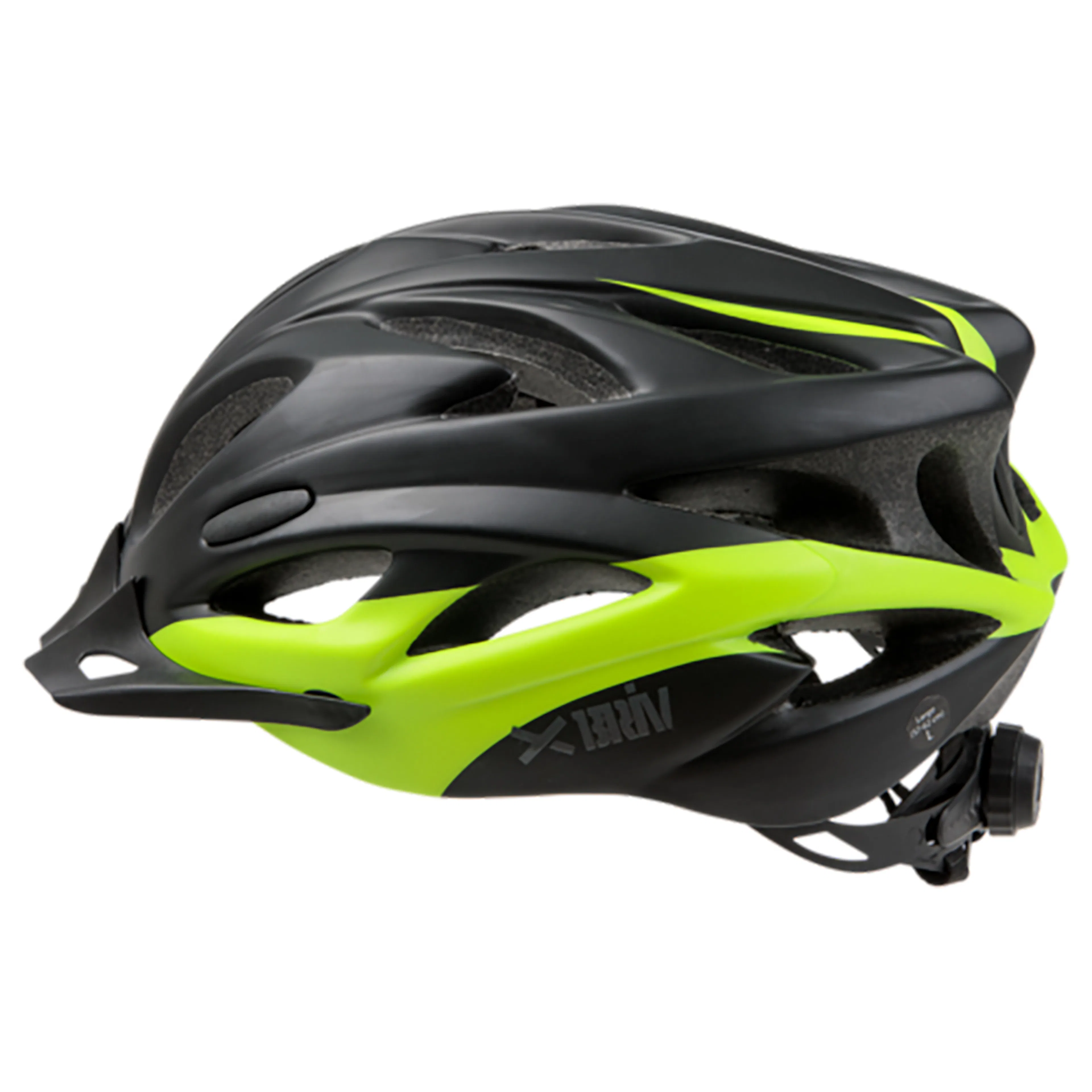 Cykelhjälm Briv BR1M Svart/Gul Medium