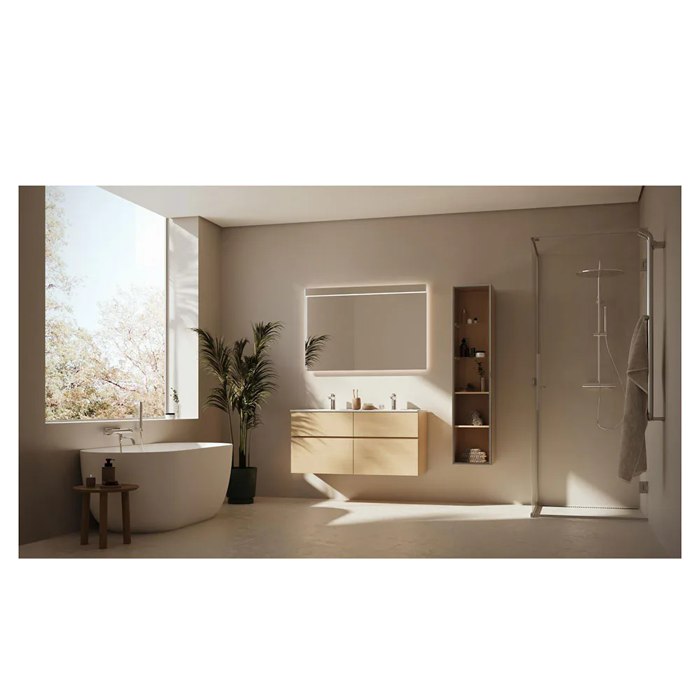 Tvättställsskåp Svedbergs Poem Profil med 4 Lådor