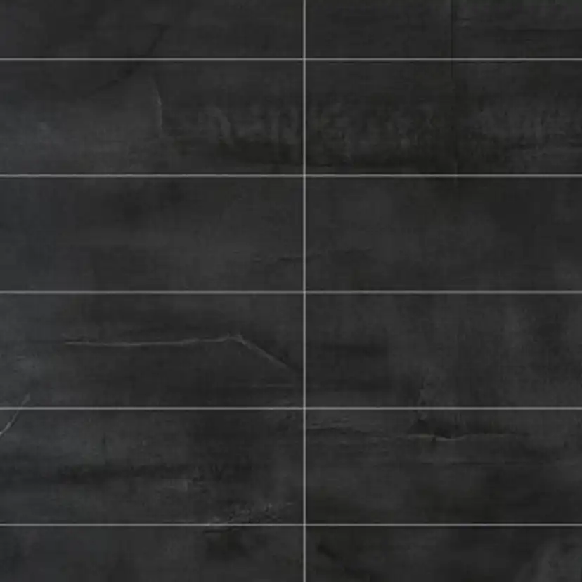 Väggskiva BerryAlloc Kitchen Wall Svart Kalk 10x30 cm