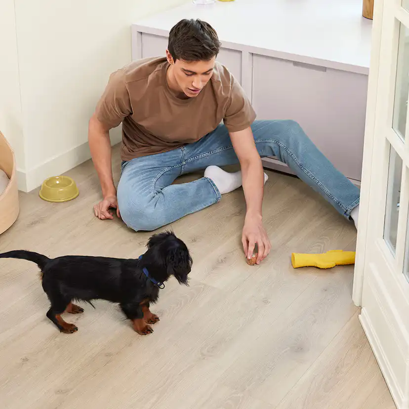 Laminatgolv BerryAlloc Ocean 8 V4 Bloom Sand Natural 1-Stavs Golv