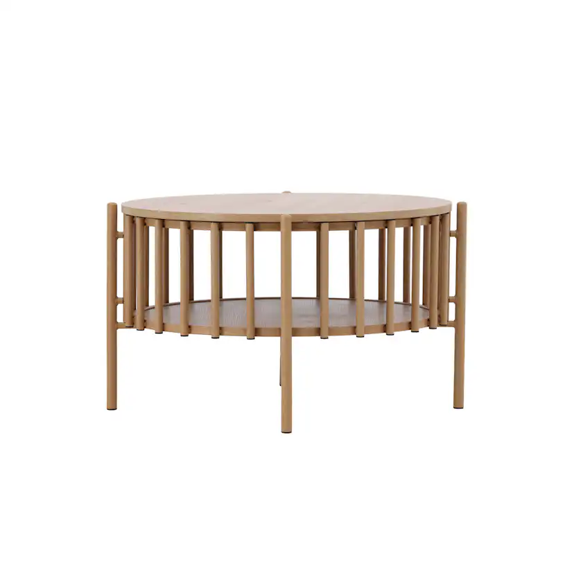 Soffbord Venture Home Rubbo Ø80x50 cm med Förvaring