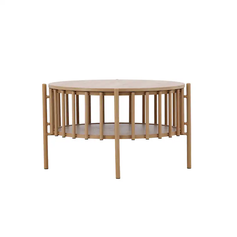 Soffbord Venture Home Rubbo Ø80x50 cm med Förvaring