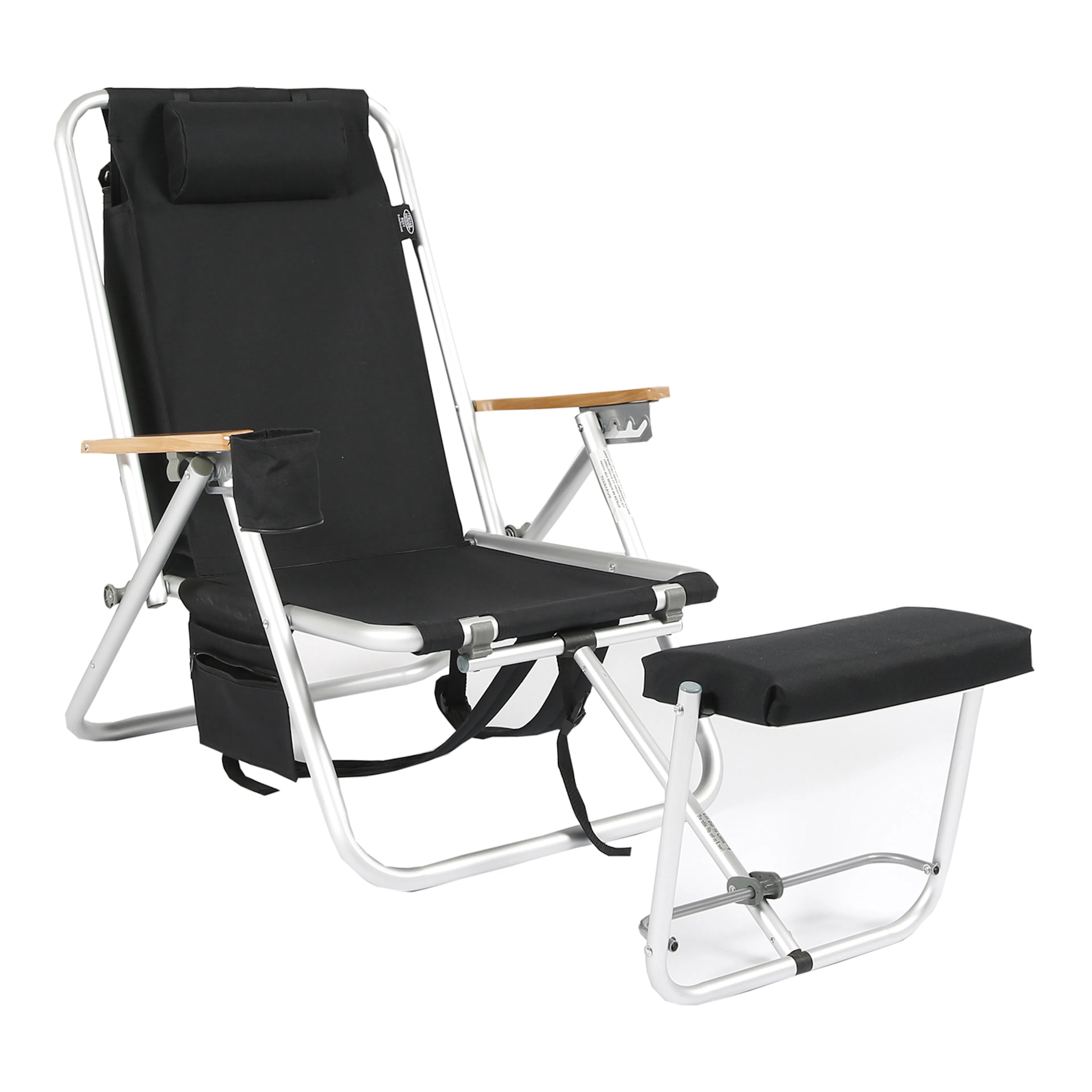 Friluftsstol Fritab Roxy med Kylbag och Mobilficka Utomhus