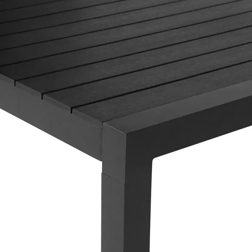 Aluminiumbord Outfit Förlängningsbart Trädgårdsbord 223/283/343x100 cm