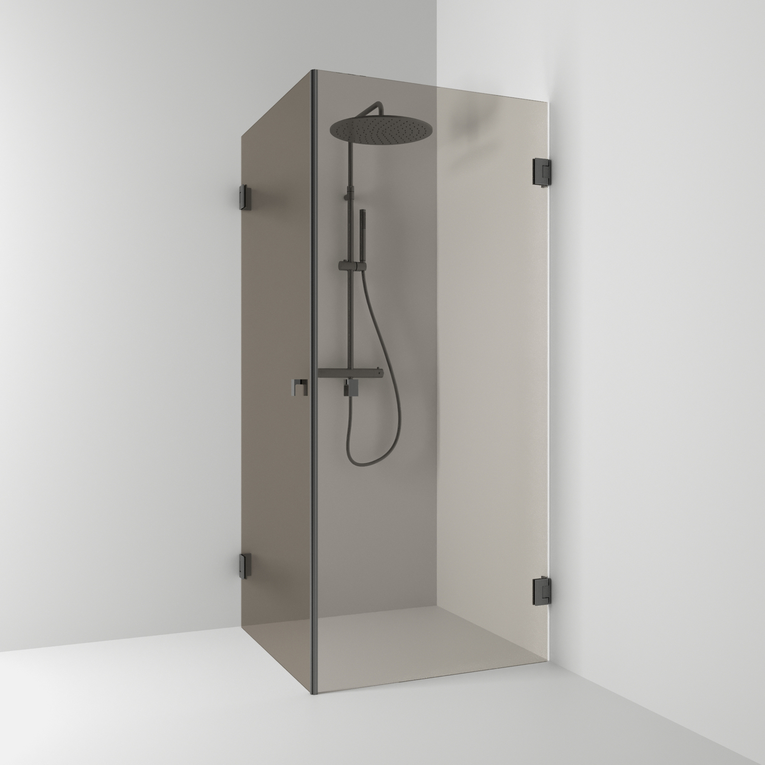 Duschhörn Svedbergs 180° Rak