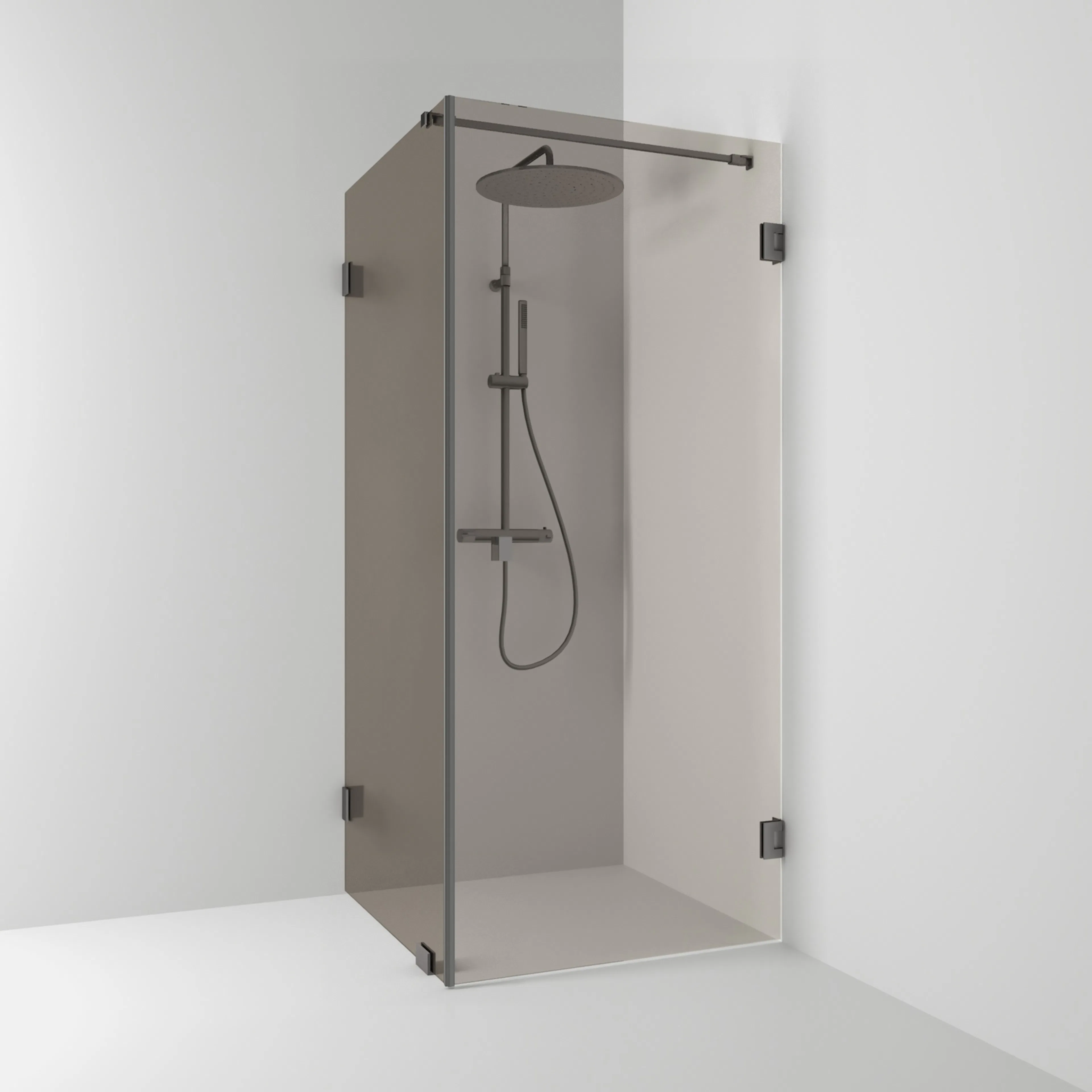 Duschhörn Svedbergs 180° Rak/Fast