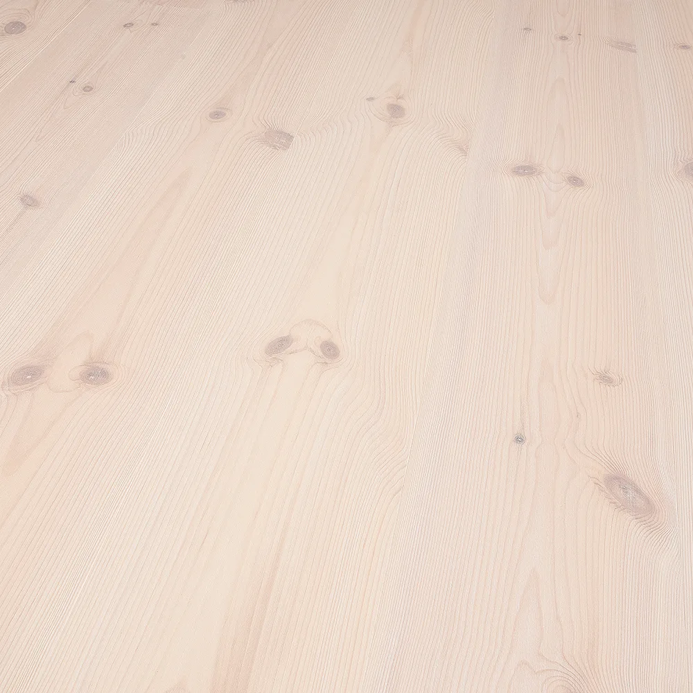 Trägolv DalaFloda HardPine Pearl Furu, Borstat & Vittonat 1-Stavs Parkettgolv