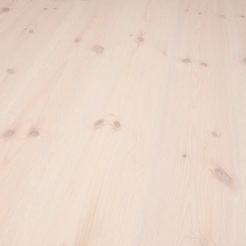 Trägolv DalaFloda HardPine Pearl Furu, Borstat & Vittonat 1-Stavs Parkettgolv