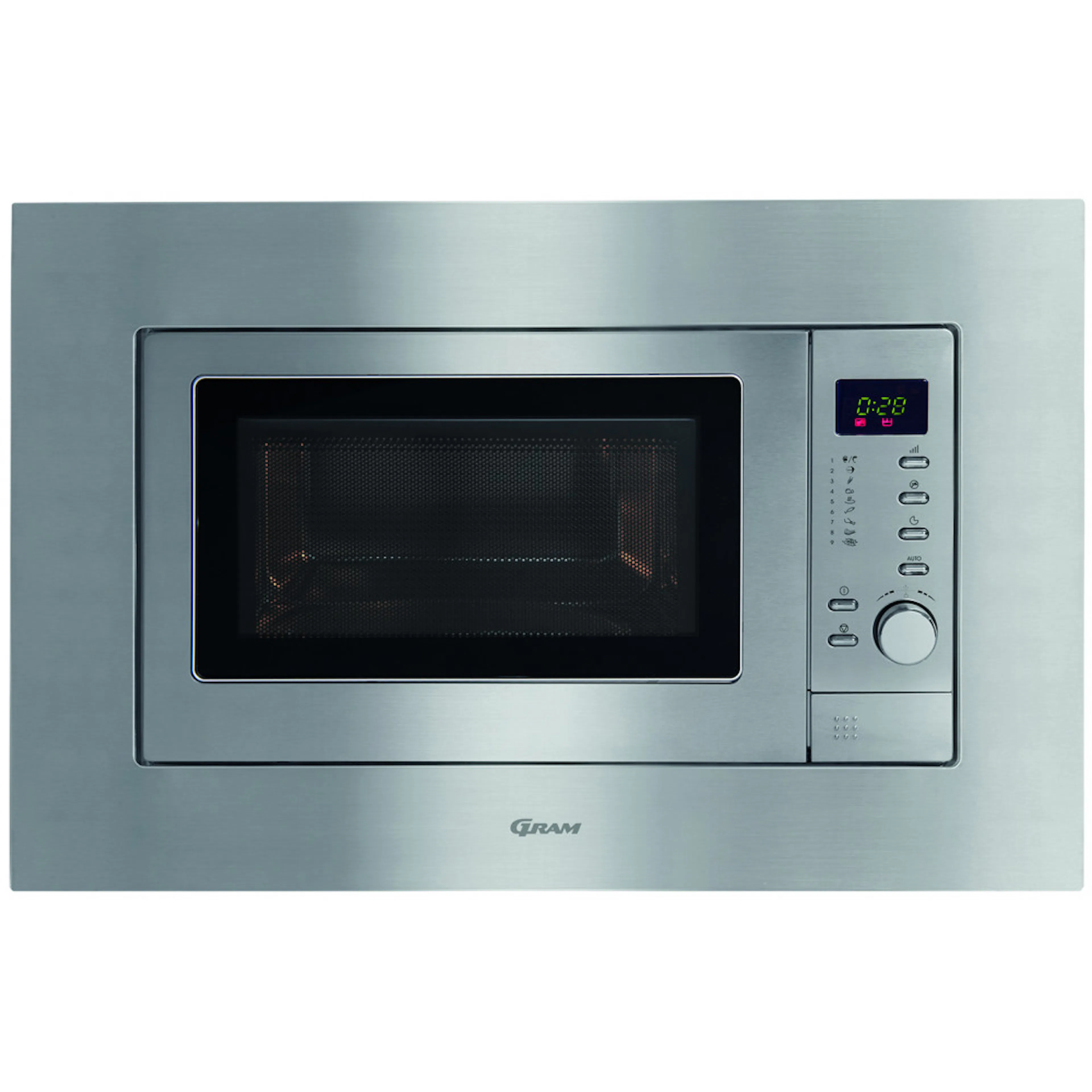 Mikrovågsugn GRAM IM 2611-90 X Inbyggd Rostfri Micro med Grillfunktion