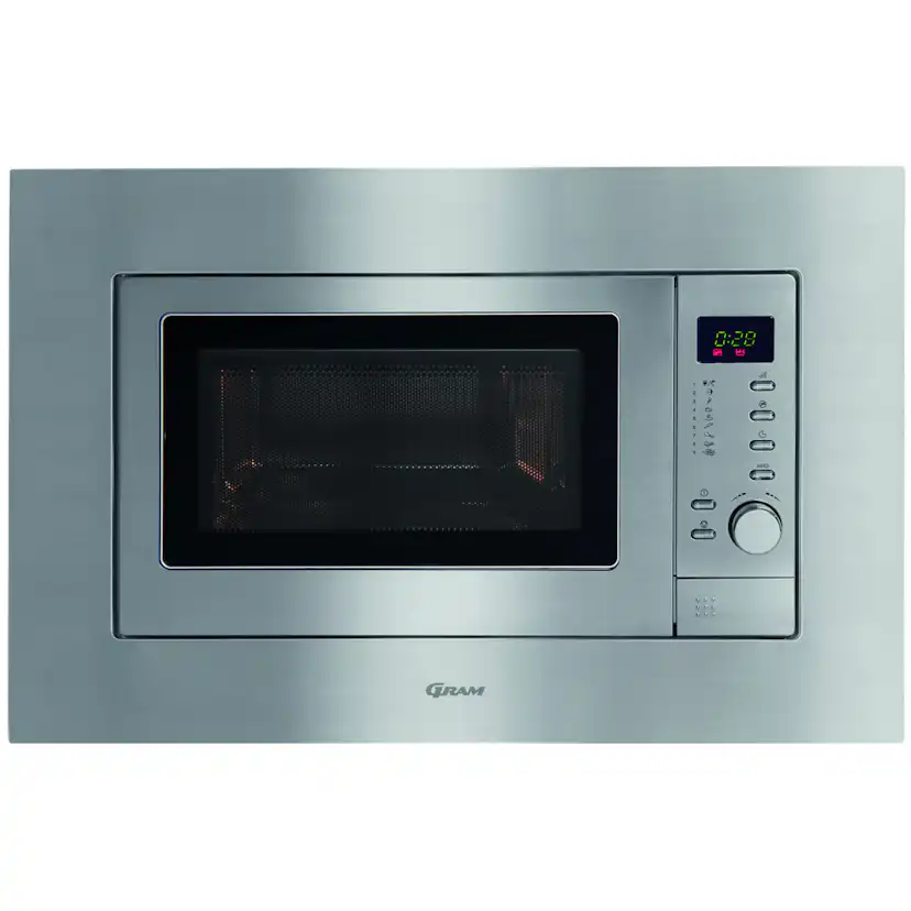 Mikrovågsugn GRAM IM 2611-90 X Inbyggd Rostfri Micro med Grillfunktion