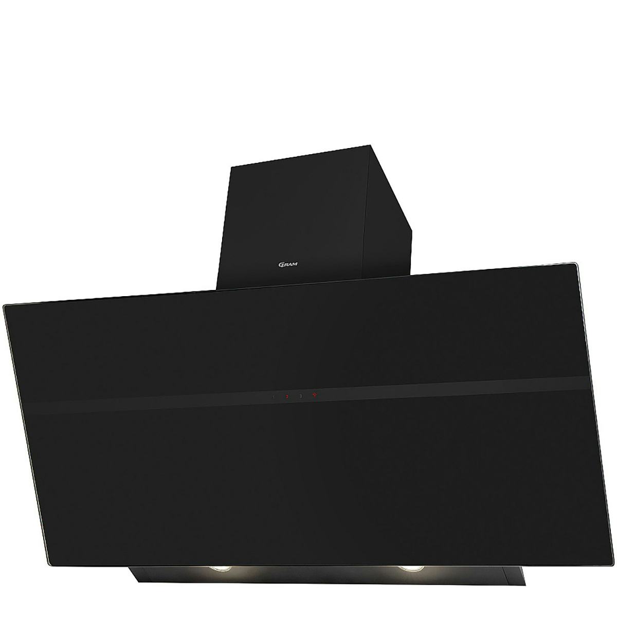 Vägghängd Köksfläkt Gram EFS 5693-90 B Effektiv och Stilren i Svart