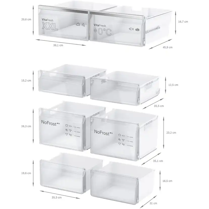 French Door Bosch Serie 6 KFN96AXEA