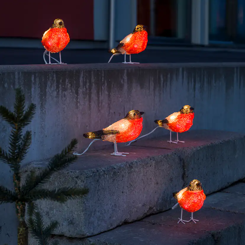Dekorationsbelysning Gnosjö Konstsmide Domherrar 5 st LED