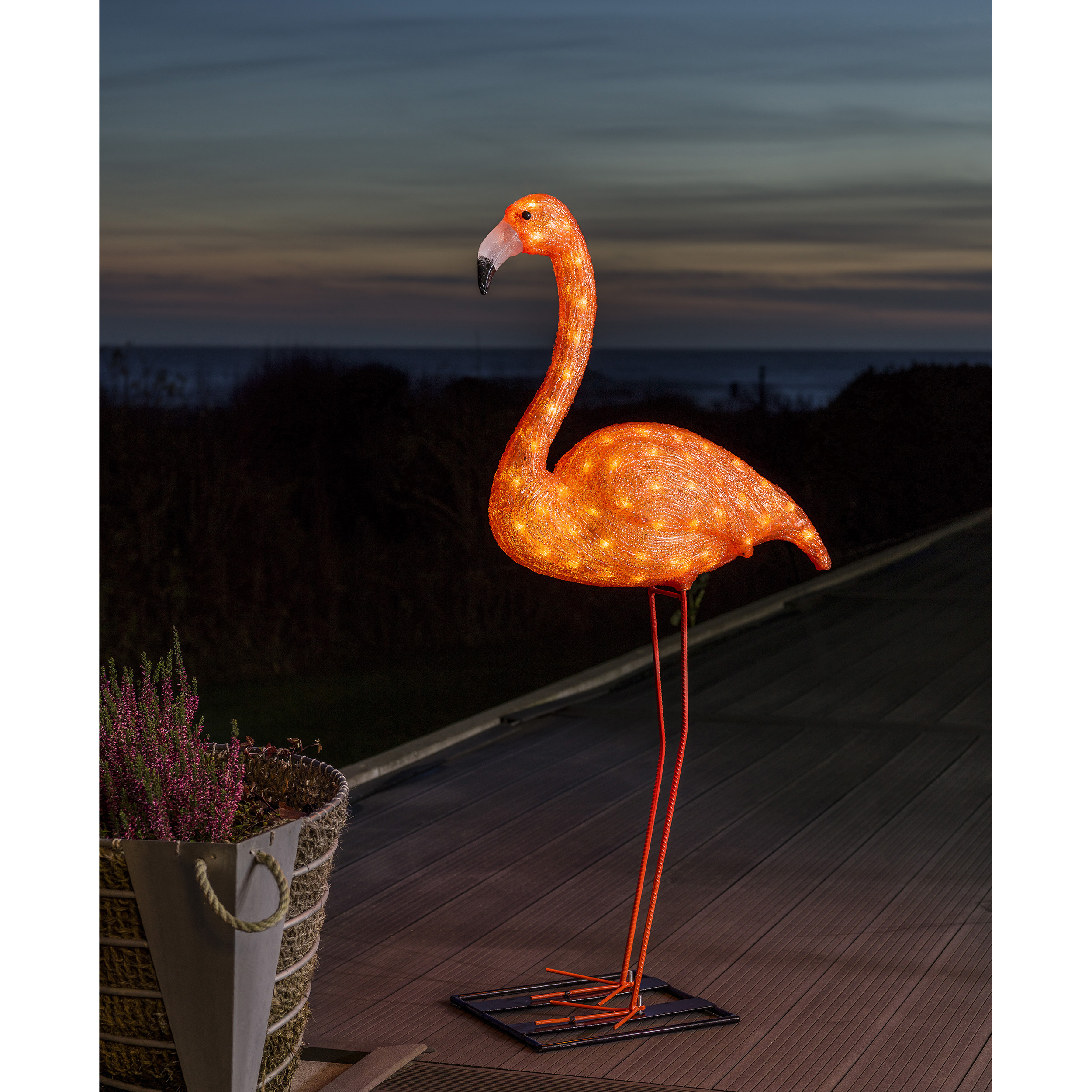 Dekorationsbelysning Gnosjö Konstsmide Flamingo LED