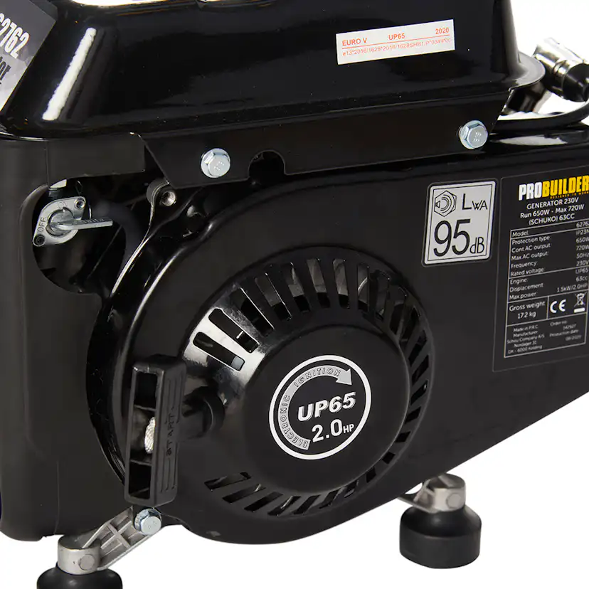 Elverk Probuilder 650W /Max 720W (Schuko) 63 cc