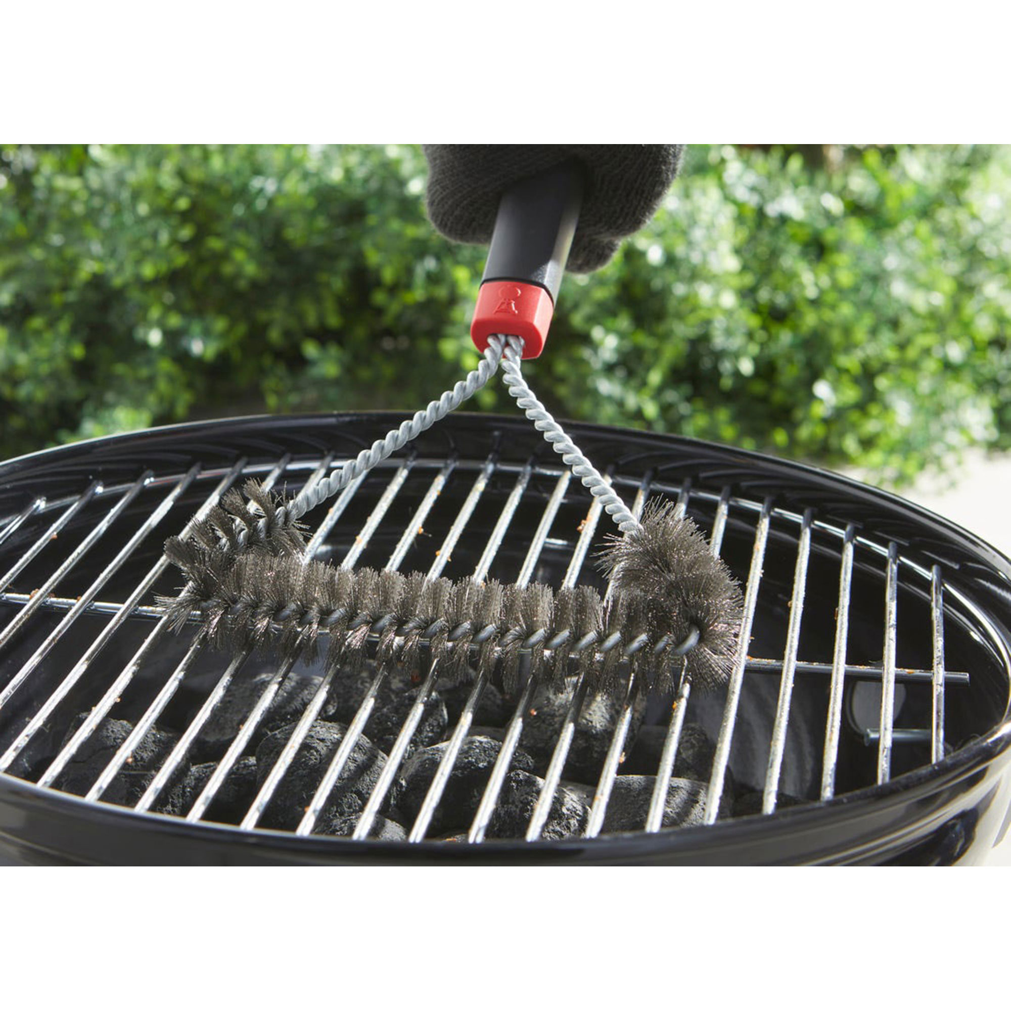 Grillborste Weber Tresidig 30 cm