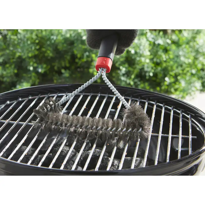 Grillborste Weber Tresidig 30 cm