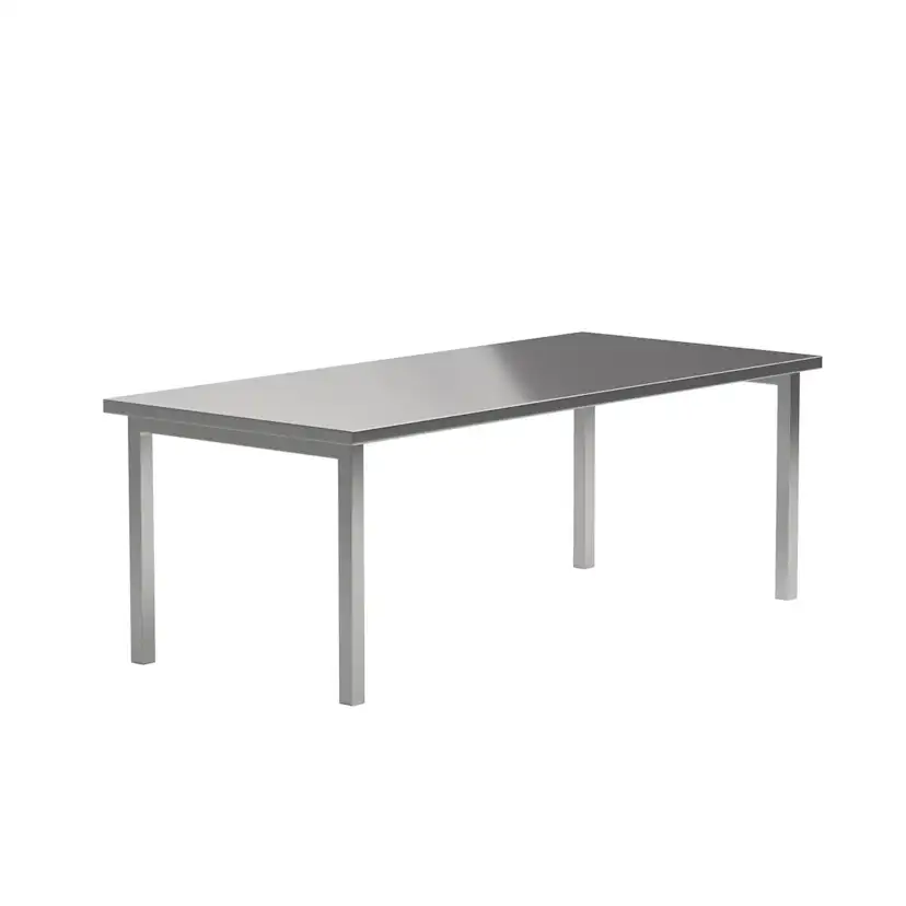 Matbord Venture Home Cilo Rostfritt Stål 210 cm