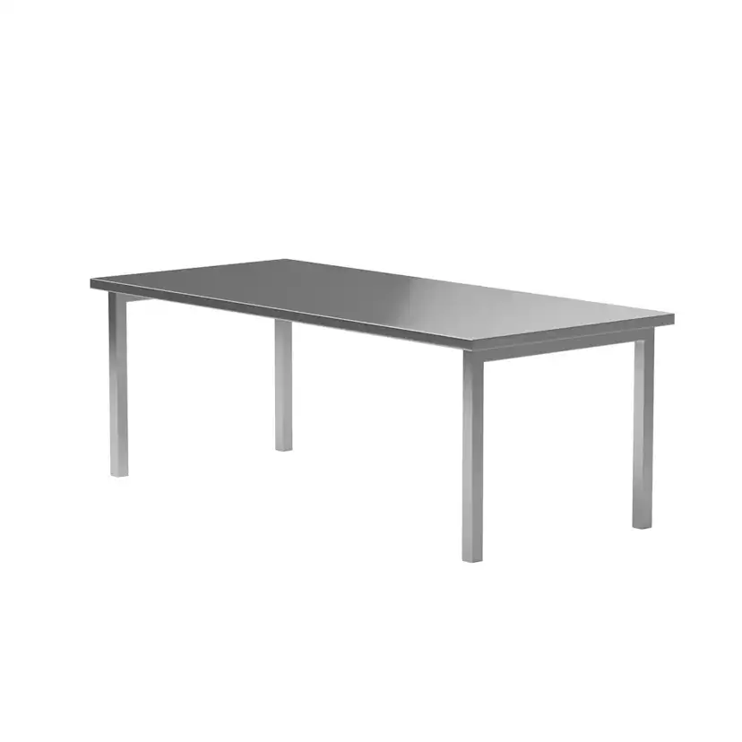 Matbord Venture Home Cilo Rostfritt Stål 210 cm