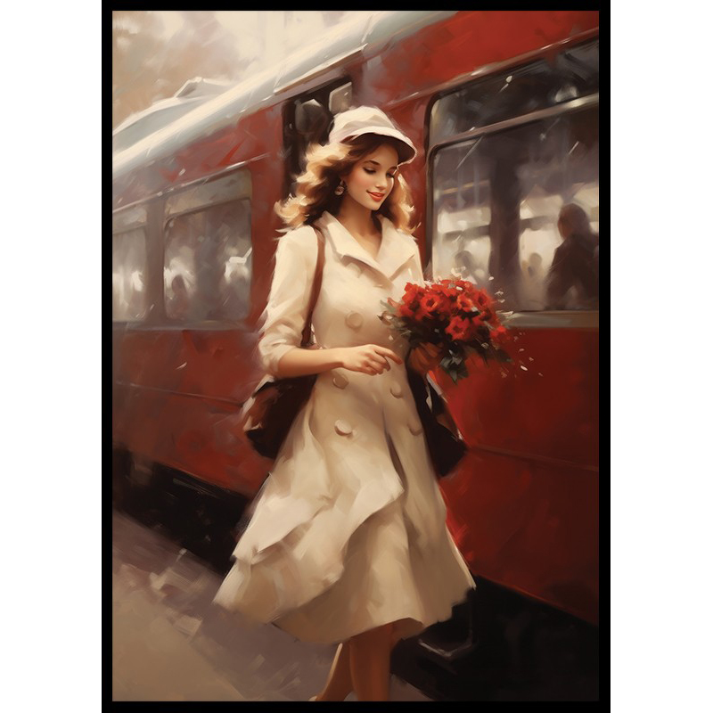 Poster Gallerix Catch The Train No2