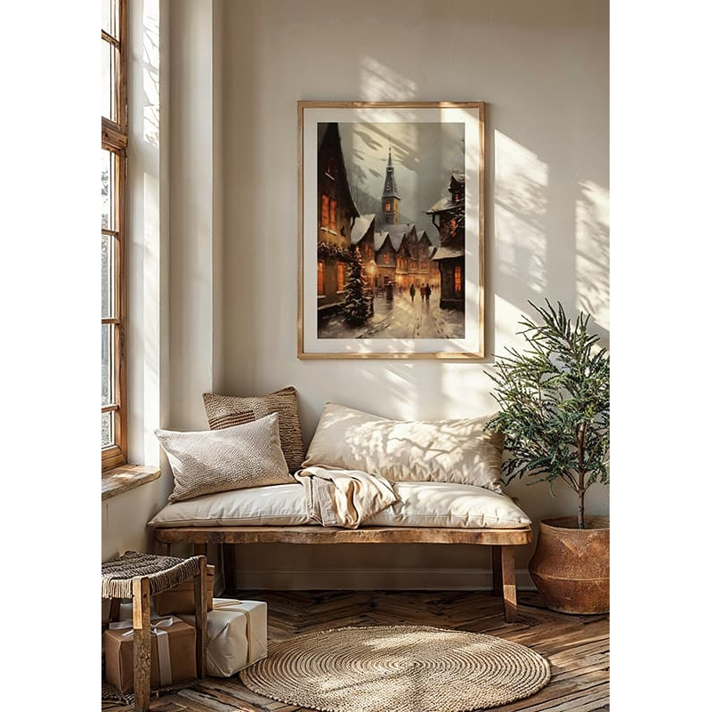 Poster Gallerix Winter Village No4