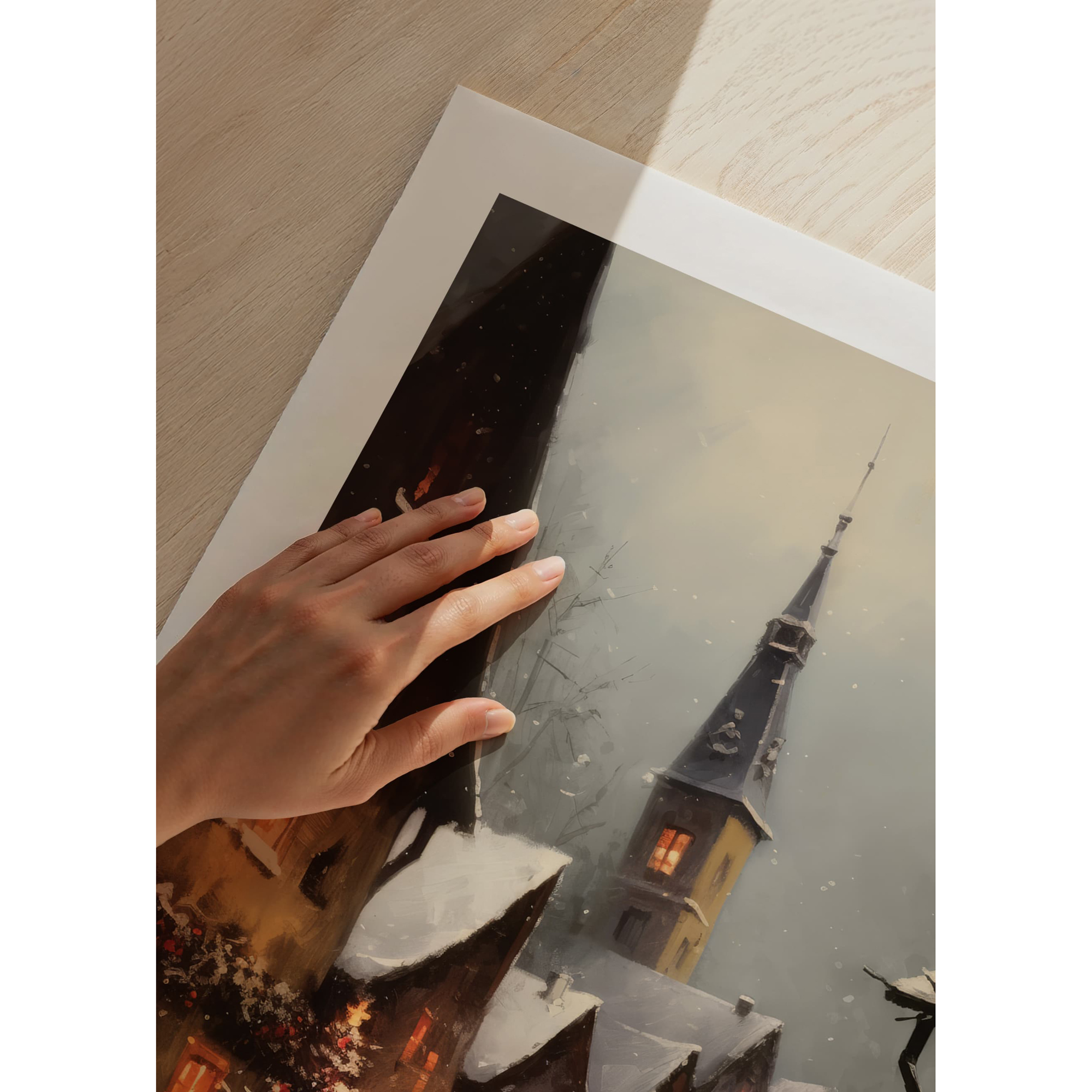 Poster Gallerix Winter Village No4