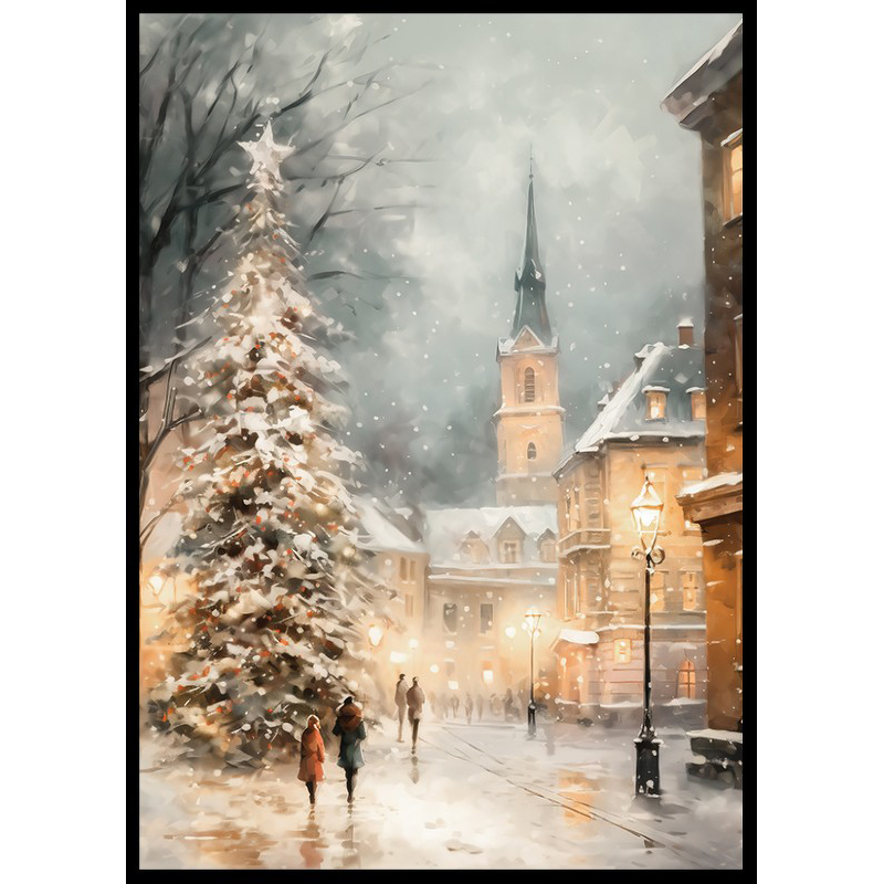 Poster Gallerix Winter Village No3