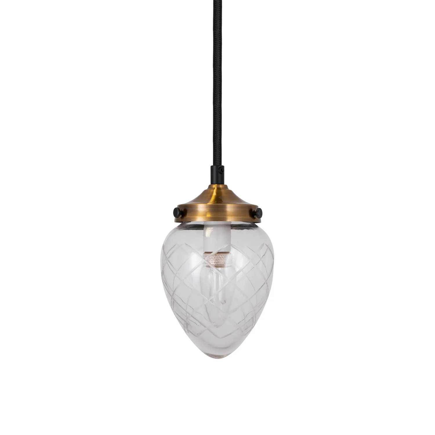 Taklampa Globen Lighting Juni Slipad