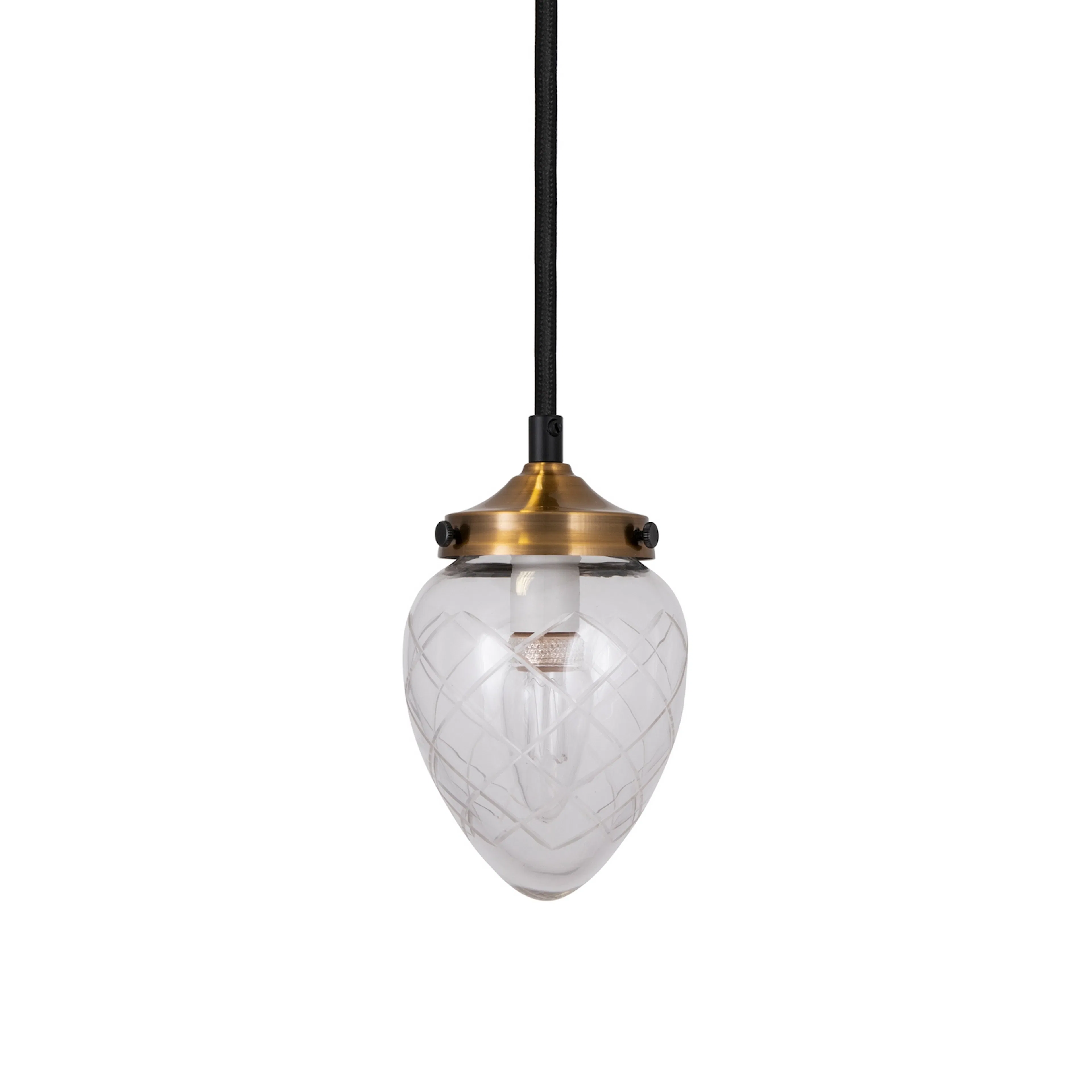 Taklampa Globen Lighting Juni Slipad