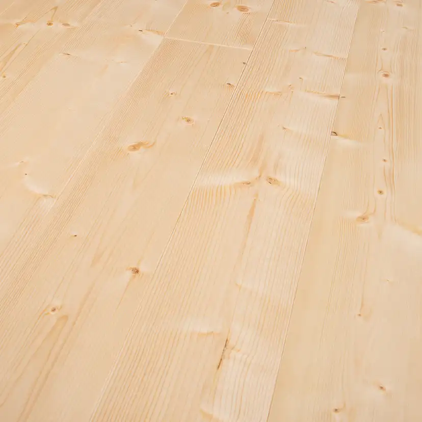 Massivt Trägolv DalaFloda SoftSpruce Obehandlat 1-Stavs Grangolv