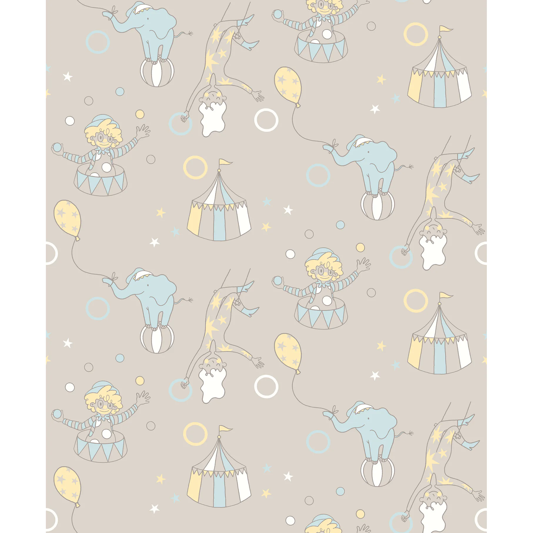 Tapet Fiona Circus 640614