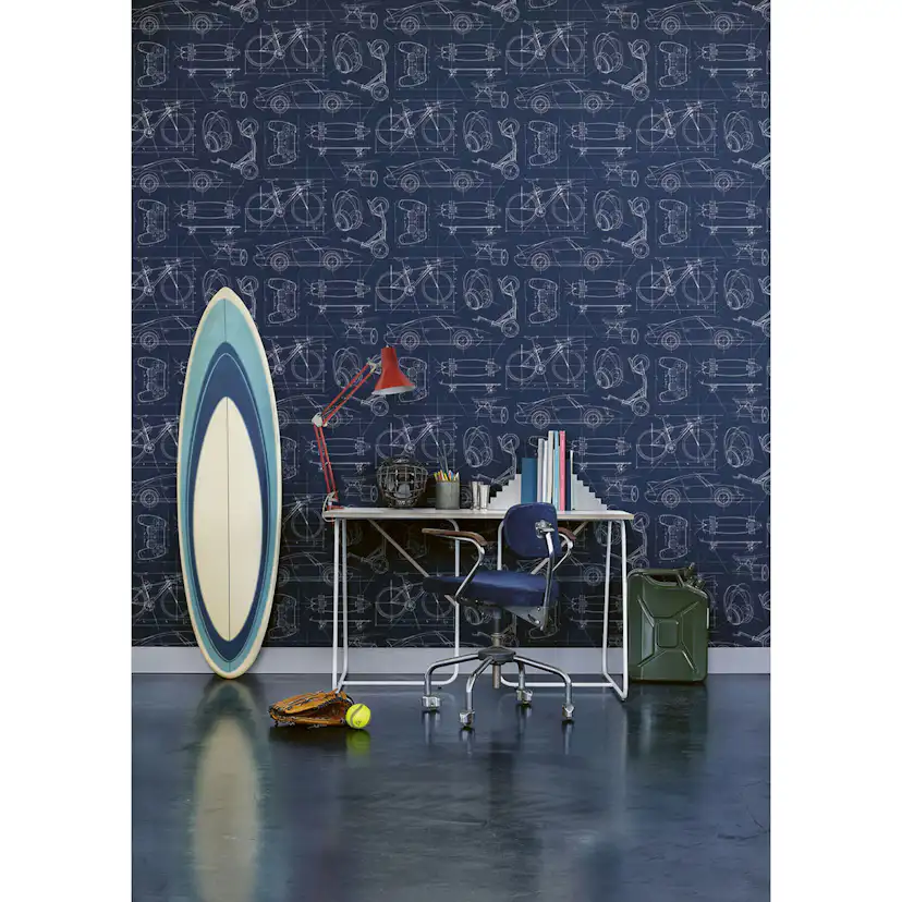 Tapet Fiona Technic 641026