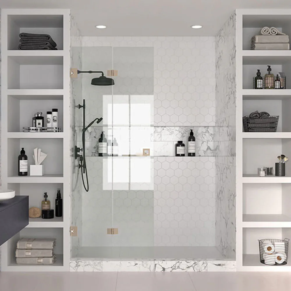 Duschdörr Hietakari Vetro 513 Vikbar