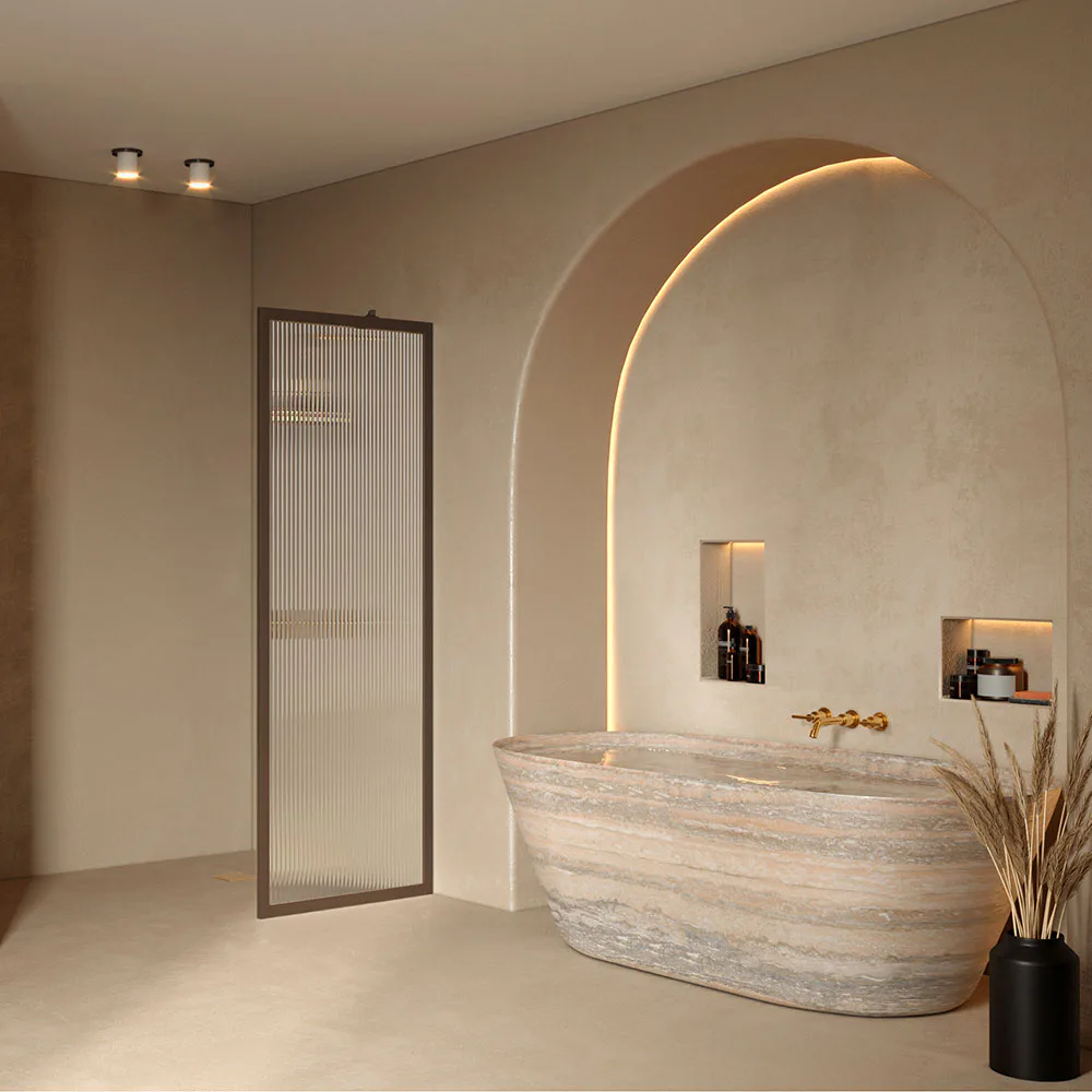 Duschvägg Hietakari Bläk 731 New York Fast