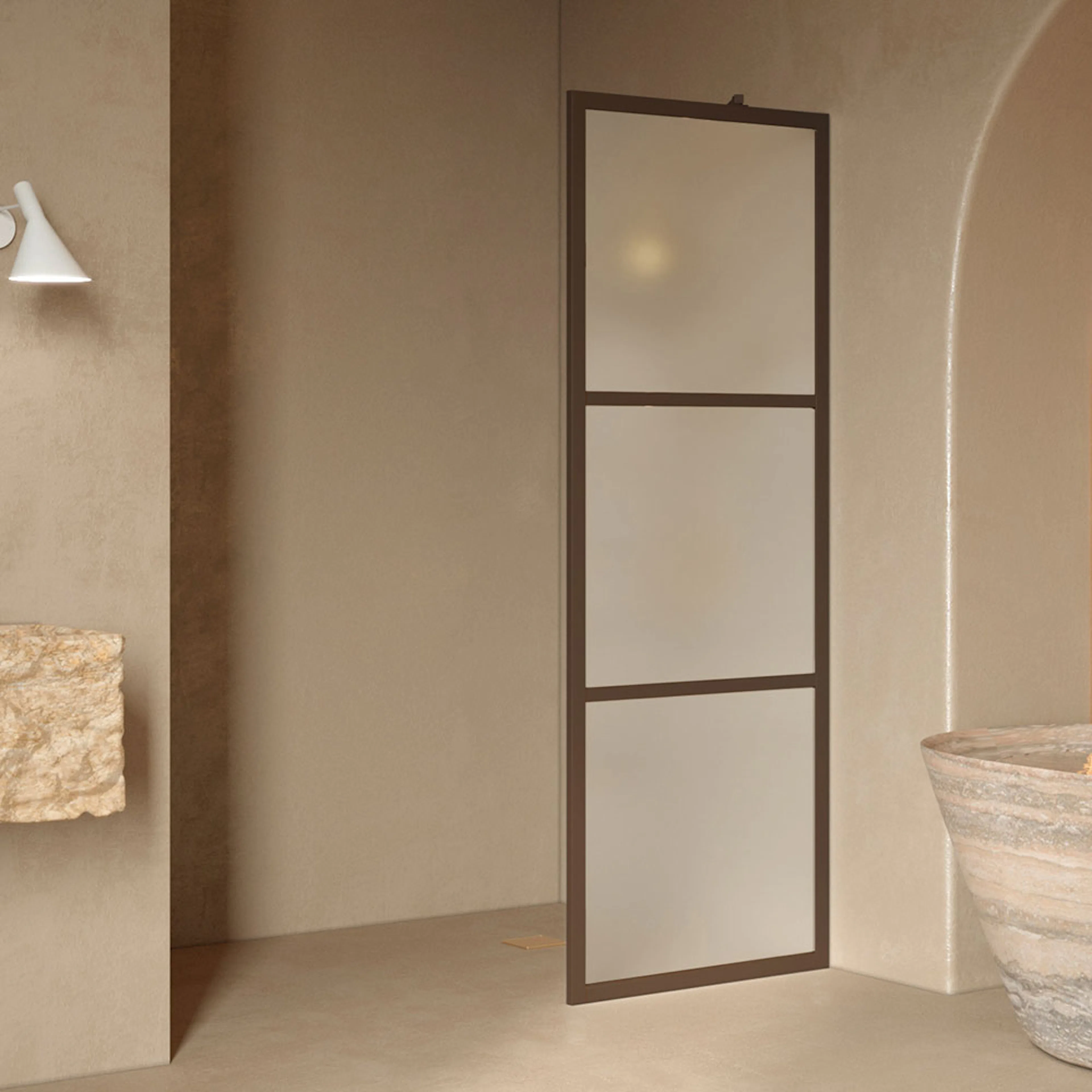 Duschvägg Hietakari Bläk 734 Tokyo Fast