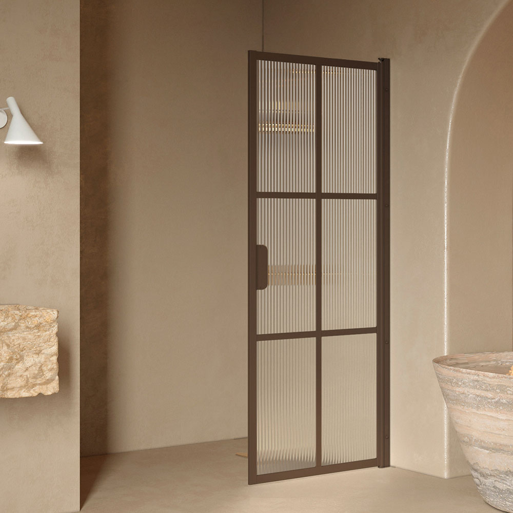 Duschdörr Hietakari Bläk 738 Paris Vändbar