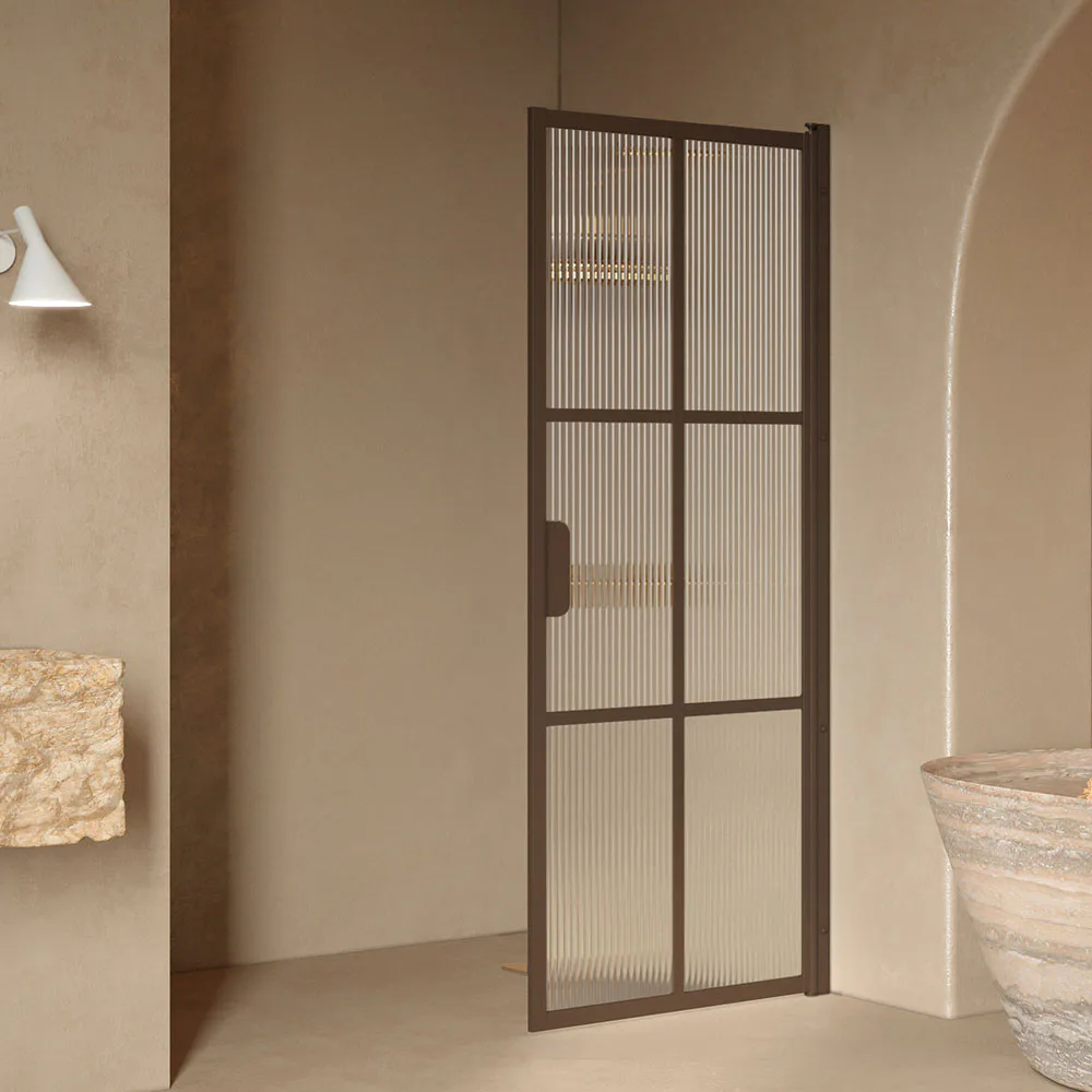 Duschdörr Hietakari Bläk 738 Paris Vändbar