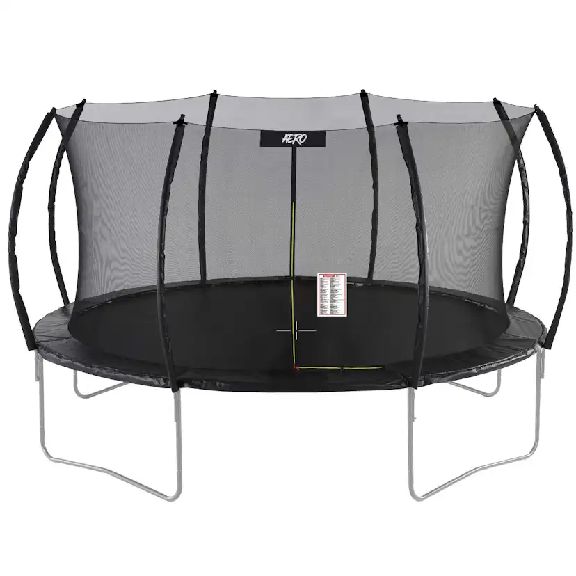 Studsmatta React Aero Trampolin med Skyddsnät Ø4,27m