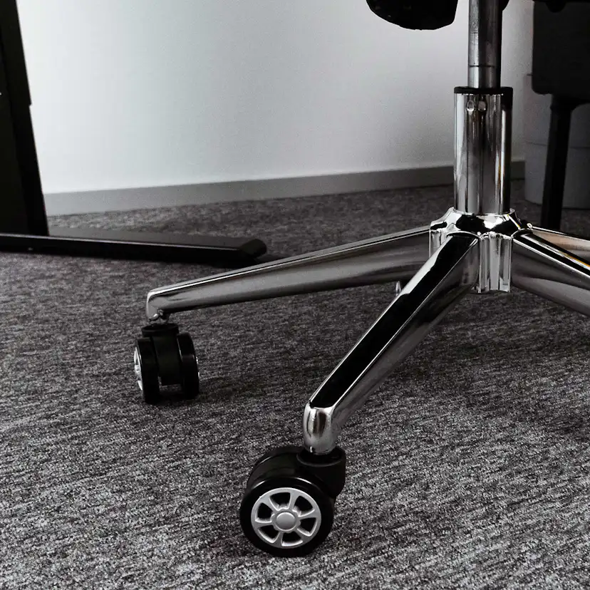 Kontorsstol Lykke Boss Stol i Läder med Justerbar Höjd & Ryggstöd