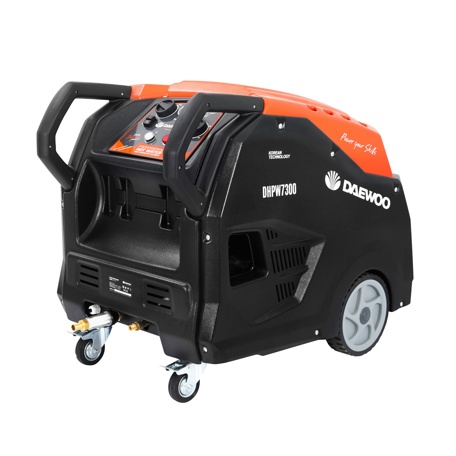 Högtryckstvätt Daewoo DWP7300 Dieselvärmd 200 bar, 900 l/h